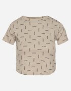 emt Tricou Bej închis De bumbac cu Sclipici Olinithra