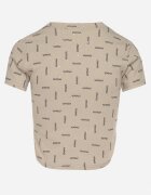 emt Tricou Bej închis De bumbac cu Sclipici Olinithra