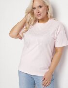 emt Tricou Roz deschis cu model cu zirconiu Olisellea