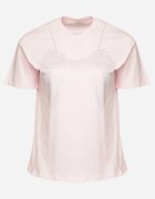 emt Tricou Roz deschis cu model cu zirconiu Olisellea