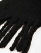  Eșarfă Negru cu Franjuri Decorative Esariana