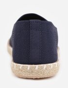  Espadrile Bleumarin pe Talpă Plată din Împletitură Chorisa