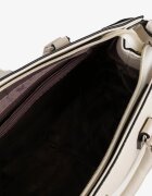 fashion&bags Geantă Albă cu Mâner și Aplicație Decorativă Ronevia