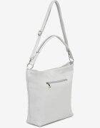 fashion&bags Geantă Albastră Decorată cu matlasare și Aplicație Metalică Mrulla