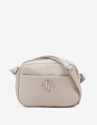 fashion&bags Geantă Gri de umăr cu decorație metalică Naneloria
