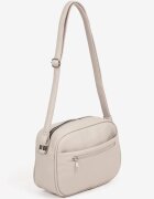 fashion&bags Geantă Gri de umăr cu decorație metalică Naneloria
