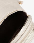fashion&bags Rucsac Bej deschis în formă trapezoidală cu aplicație elegantă Nanariel
