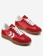 fashion&bella Adidași Roșii în stil de Teniși Clasici cu cusături decorative Napilia