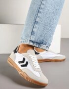 fashion&bella Sneakersy Albi în Stil Tenisi Clasici cu Cusături Decorative Napilia