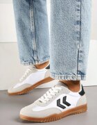 fashion&bella Sneakersy Albi în Stil Tenisi Clasici cu Cusături Decorative Napilia