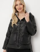 fashion Geacă Neagră Uvane