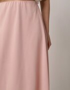 fashion station Fustă Clasică Roz deschis Midi Cloș Verettia