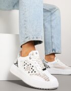 fiori&spinc Adidași Albi cu nituri și o stea Viroti