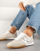 fiori&spinc Sneakers bej în Stilul Adidașilor Iconici Tultia