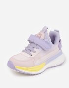 flip Pantofi Sport Violet-Roz cu Talpă Groasă cu Branț din Piele Zidala