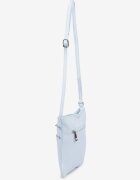 francis Geantă albastru deschis tip poștaș cu buzunare suplimentare cu fermoar Silarose