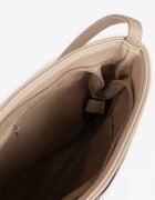 francis Geantă crossbody mică bej închis cu fermoar suplimentar Dolista