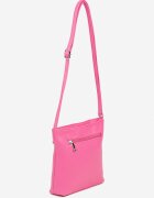 francis Geantă Roză Mică Crossbody cu Fermoar Suplimentar Dolista