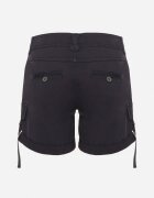 fresh made Pantaloni scurți Bleumarin de bumbac cu buzunare decorative și cordon Liralisea