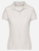 fruit of the loom T-shirt Polo Gri deschis cu bumbac Fodelira