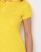fruit of the loom Tricou Polo Galben din Bumbac Fodelira