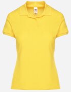 fruit of the loom Tricou Polo Galben din Bumbac Fodelira