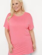 g-dz fashion Tricou Roz cu Mâneci tip Liliac Salilena