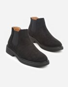 galax paris Botine Negre Tip Chelsea Fezorra