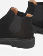 galax paris Botine Negre Tip Chelsea Fezorra