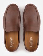 galax paris Mocasini cu cusături decorative Gildal Bodro