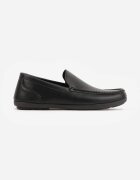 galax paris Mocasini cu cusături decorative Gildal Negri