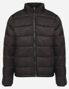  Geacă de vânt Negru-Bej Reversibilă cu Model Geometric Interior Detașabil și Glugă Savathia