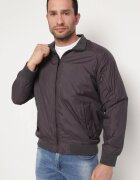  Geacă Gri închis Tip windbreaker cu buzunare cu fermoare Nollafa