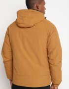  Geacă Maro deschis reversibilă de tranziție tip windbreaker cu interior matlasat Ravaria