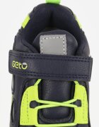 gelteo Adidași Albastru-Verde cu Inscripție și Motiv Geometric Fraile