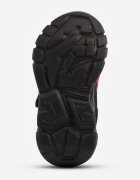 gelteo Pantofi Sport Adidași Negru-Roșii cu Scris și Model Geometric Basolea
