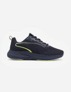 gelteo Pantofi Sport Albastru-Verde Sneakers cu bandă decorativă pe lateral Damă