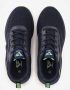 gelteo Pantofi Sport Albastru-Verde Sneakers cu bandă decorativă pe lateral Damă
