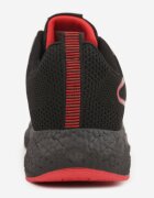 gelteo Pantofi Sport Negru-Roșu Sneakers cu bandă decorativă pe lateral Damamene