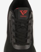 gelteo Pantofi Sport Negru-Roșu Sneakers cu bandă decorativă pe lateral Damamene