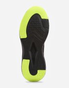 gelteo Pantofi Sport Negru-Verde Sneakers cu model în relief Ashavera