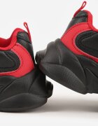 gelteo Pantofi sport Sneakers Negru-Roșu cu Scris și Motiv Geometric Fraile