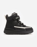 gelteo Sneakers din denim cu curele decorative și inscripția Liomira Negri
