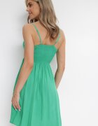 generation Rochie Verde de bumbac cu bretele subțiri Rosatira