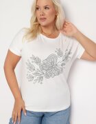 generation Tricou Alb Clasic din bumbac cu Imprimeu Wiloa