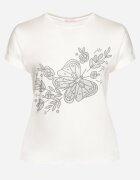 generation Tricou Alb Clasic din bumbac cu Imprimeu Wiloa