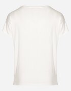 generation Tricou Alb de Bumbac cu Text Decorativ și Strass-uri Krisiona