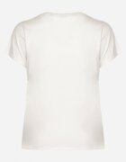 generation Tricou alb din Bumbac Finisat cu Zirconii Krissianne