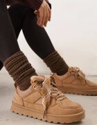  Ghete de zăpadă cu șireturi în stil de sneakers pe talpă cu profil Jaranti Maro