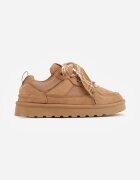  Ghete de zăpadă cu șireturi în stil de sneakers pe talpă cu profil Jaranti Maro
